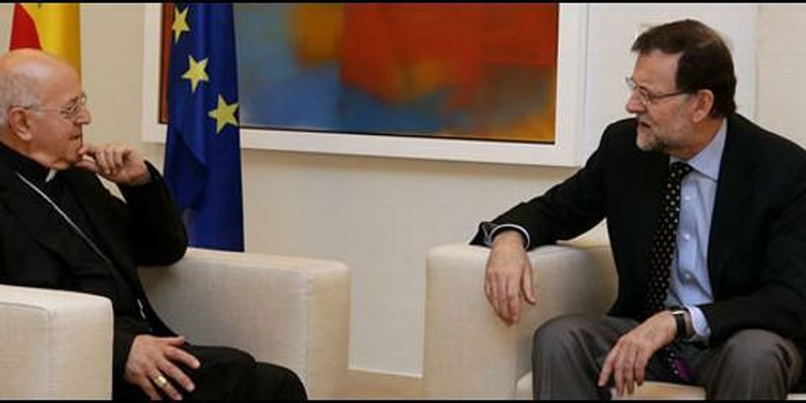 Rajoy, con Blázquez