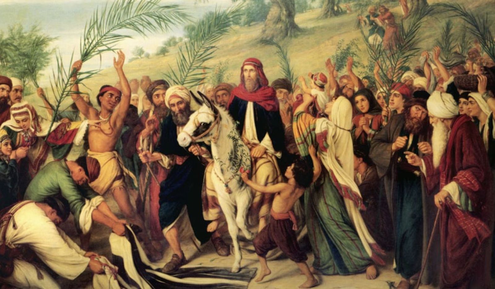 «Marcha real sobre un pollino»