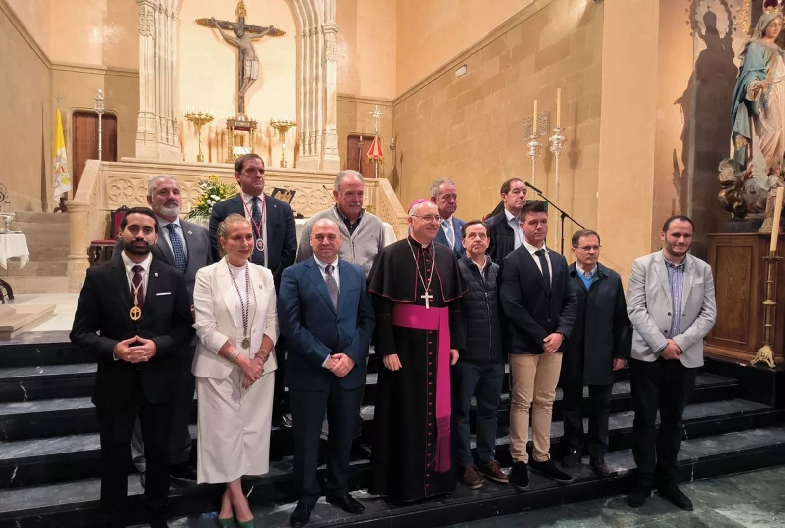 El obispo de Jaén clausura el I Congreso de Semana Santa y Ciudades Patrimonio