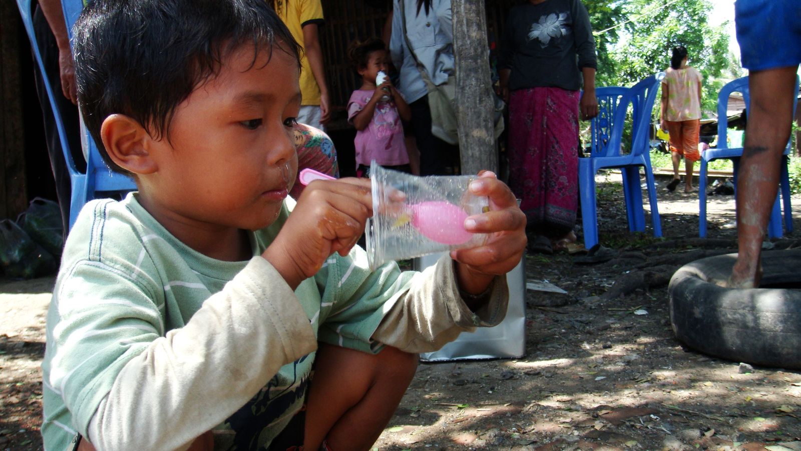 Un niño en Camboya