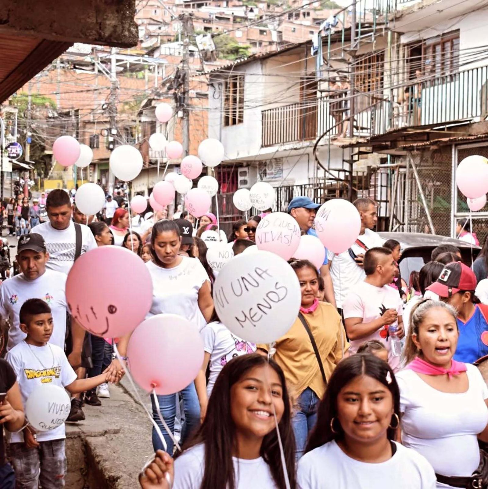 Marcha Niñas 8 marzo