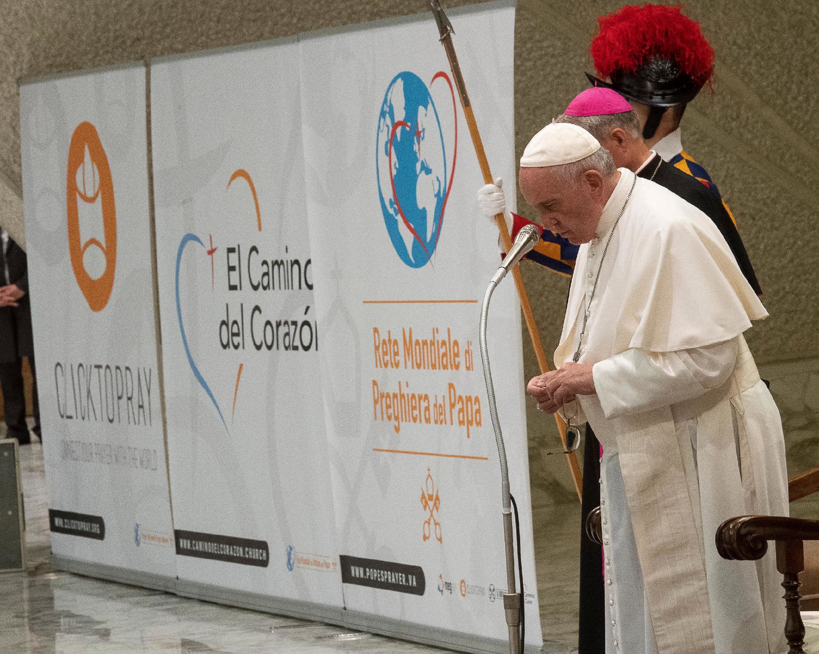 El Papa recibe a su Red Mundial de Oración