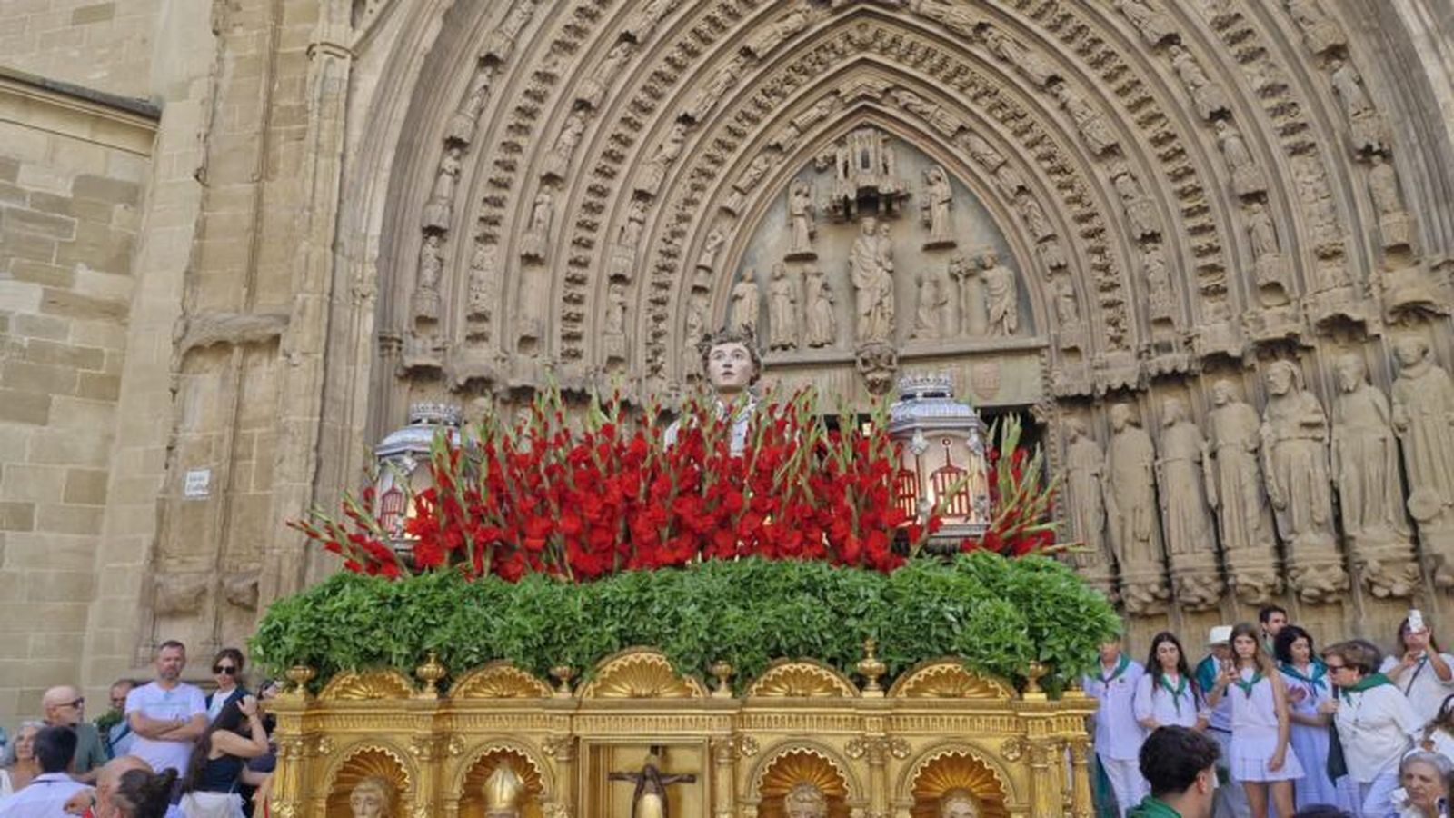 Procesión de San Lorenzo en Huesca