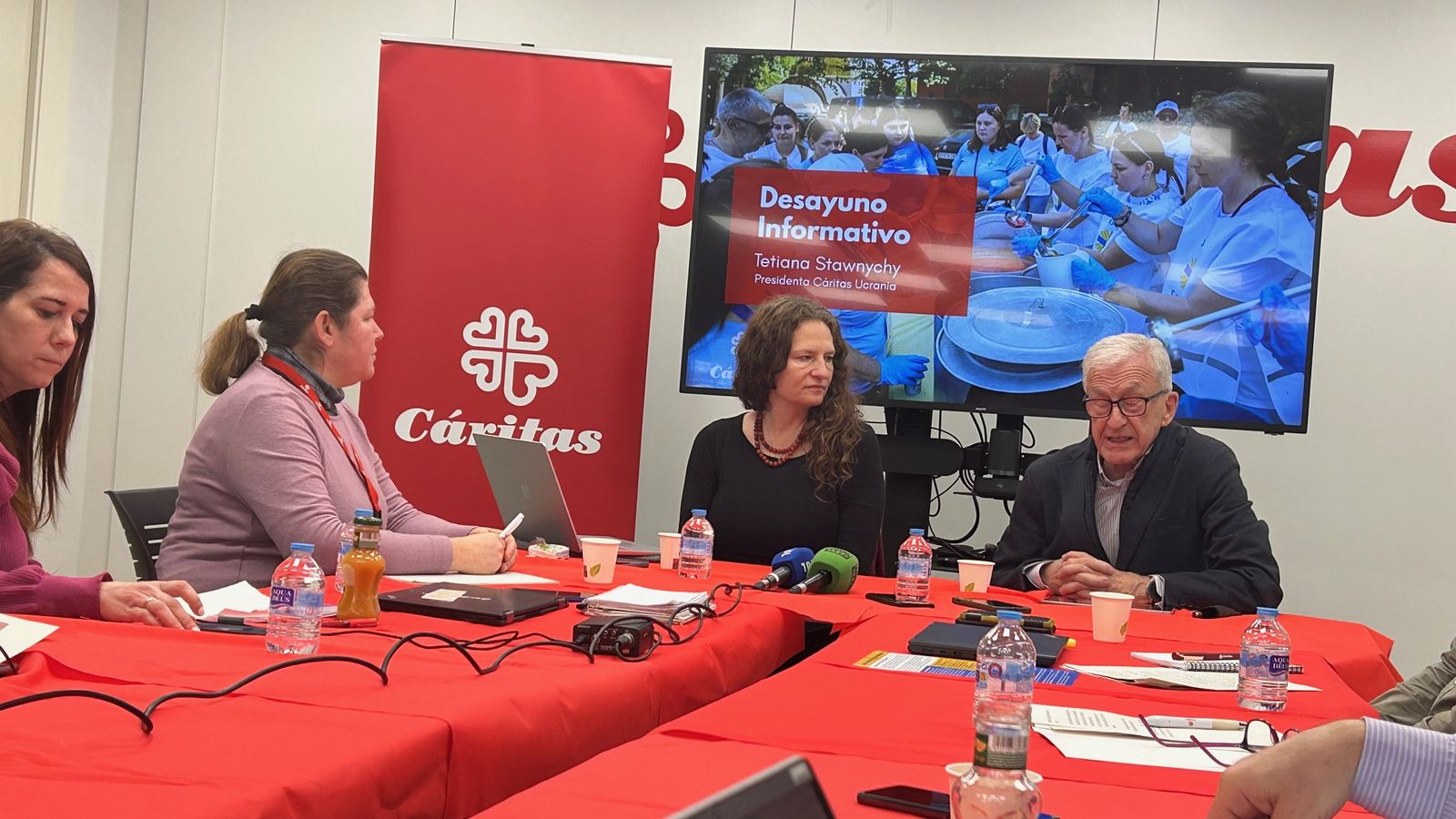 Tetiana Stawnychy y Manuel Bretón