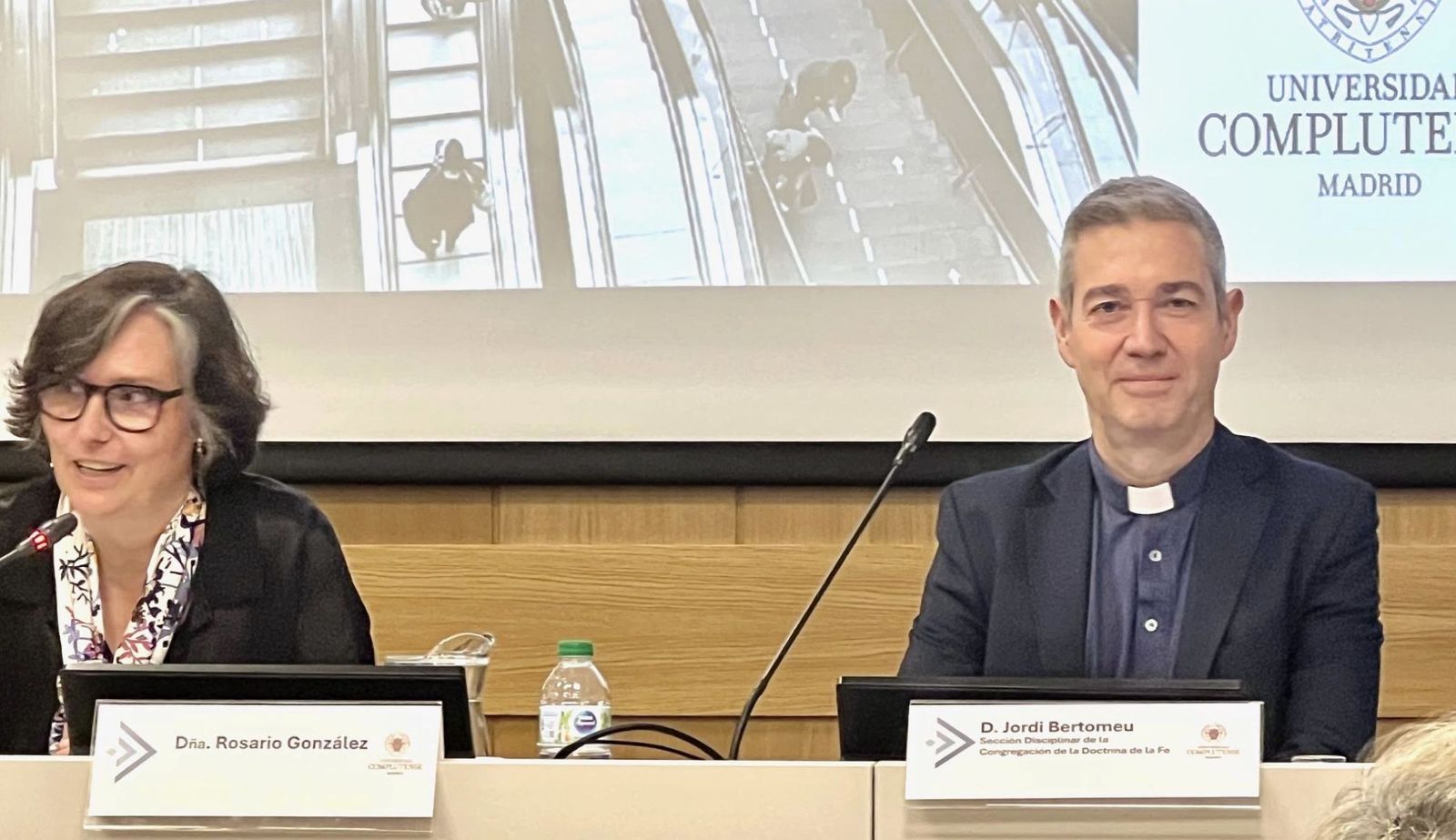 Rosario González y Jordi Bertomeu