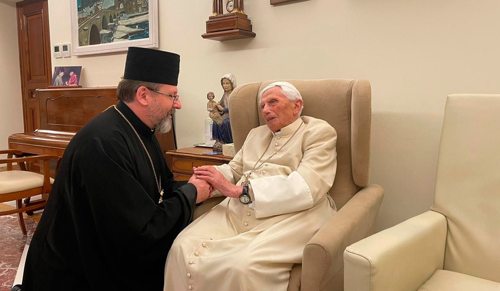 Benedicto XVI recibió a Shevchuk, el obispo de la "martirizada Ucrania"