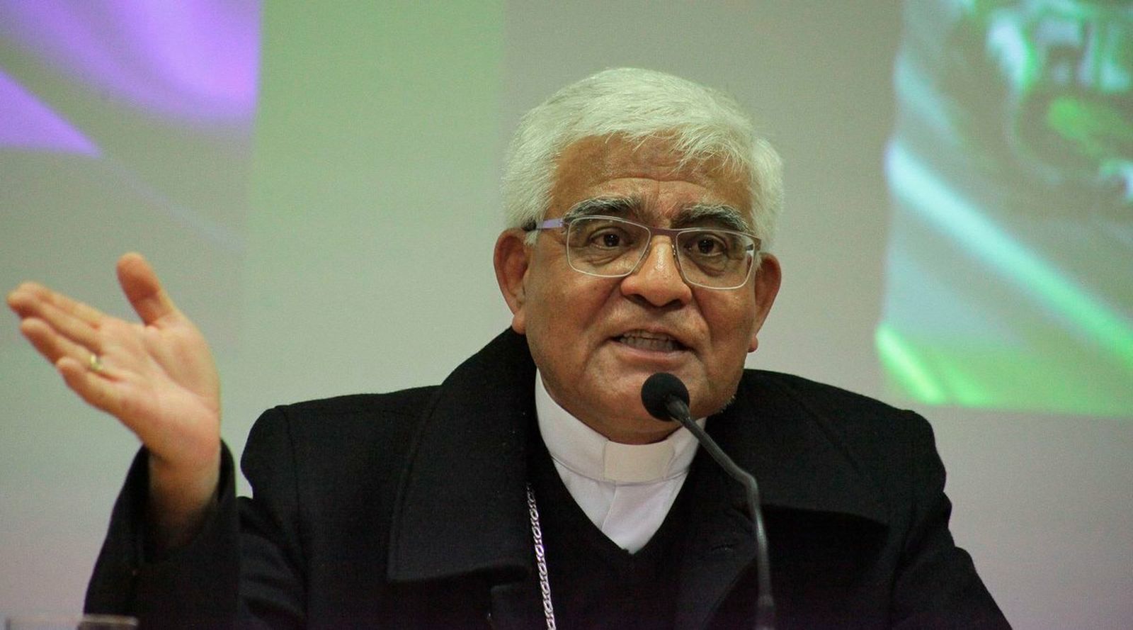 El nuevo presidente del CELAM, monseñor Miguel Cabrejos