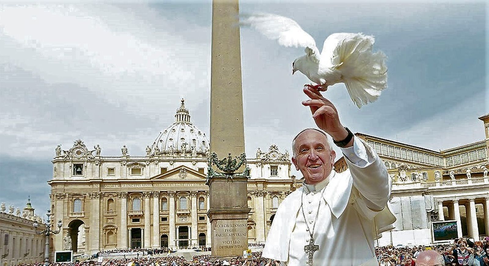Papa Francisco en la Plaza de San Pedro