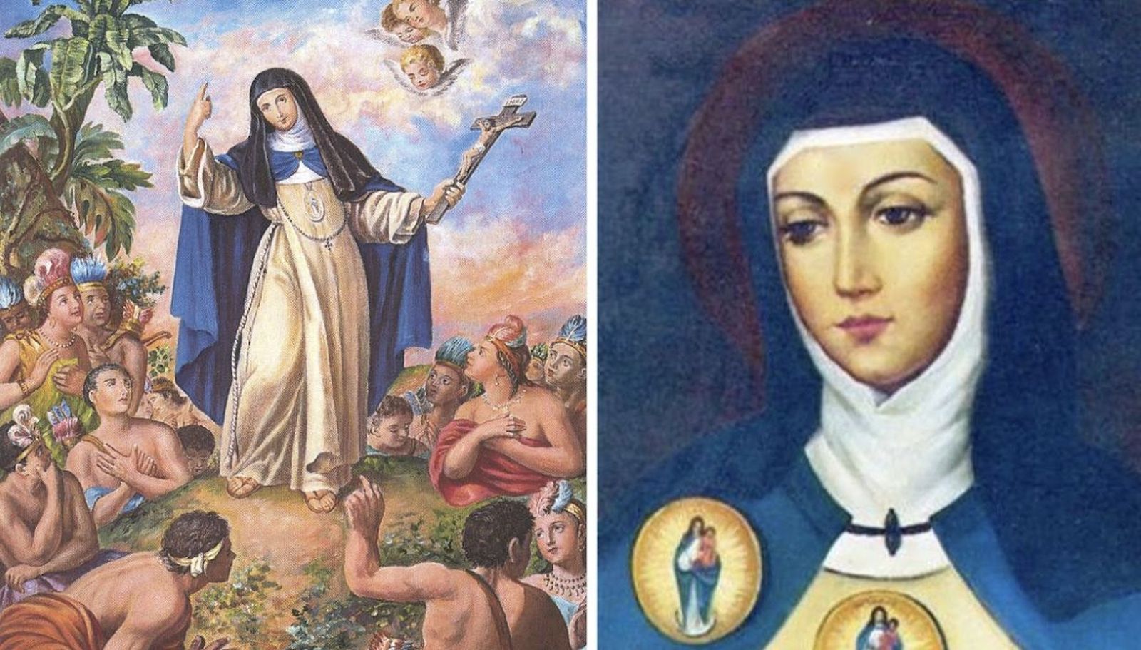 La venerable monja mística de Ágreda