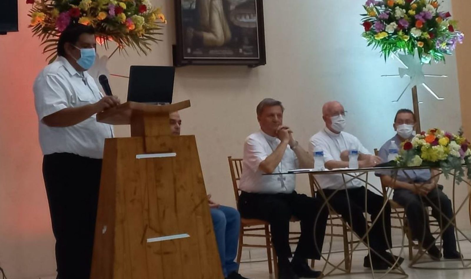 Cardenal Grech con las CEBs de San Pedro Sula