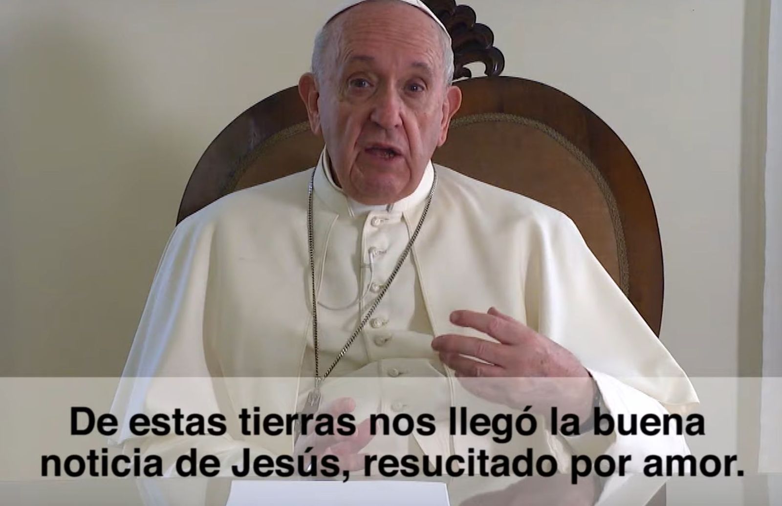 Vídeo del Papa