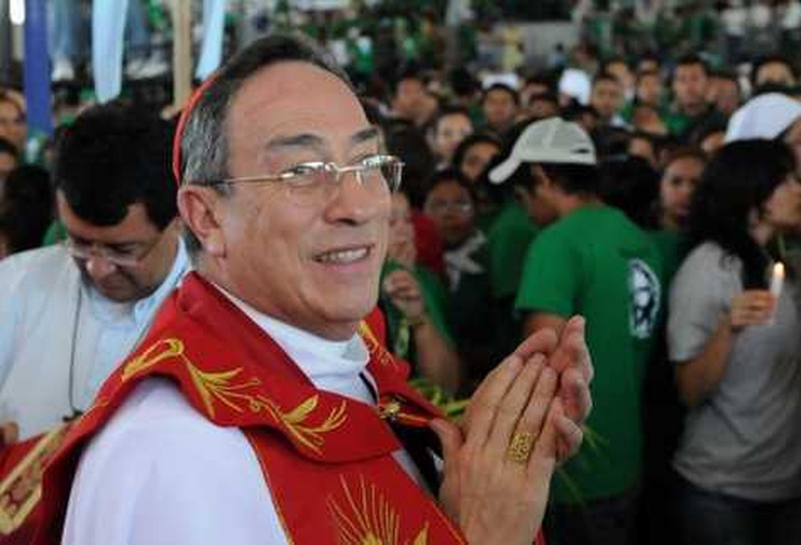 El cardenal Maradiaga