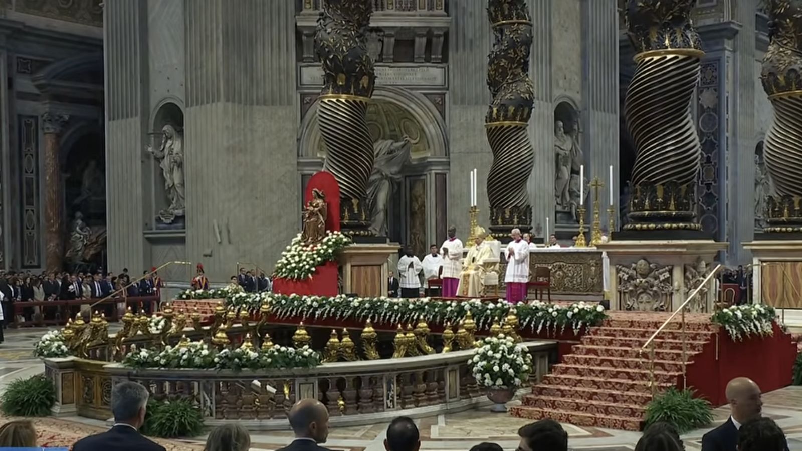 El Papa, en San Pedro