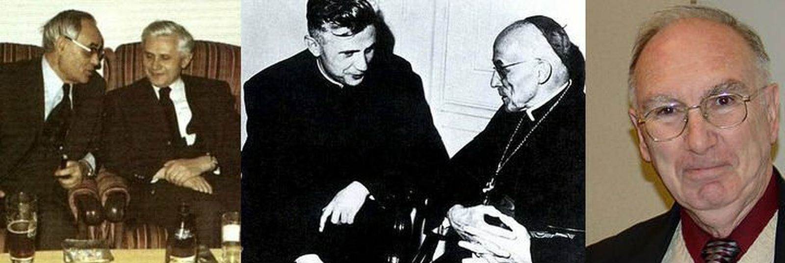 Rhaner, Ratzinger, Cardenal Frings y Leonard Swidler