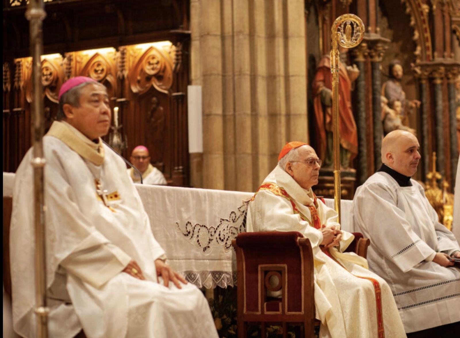 Nuncio y cardenal Bocos