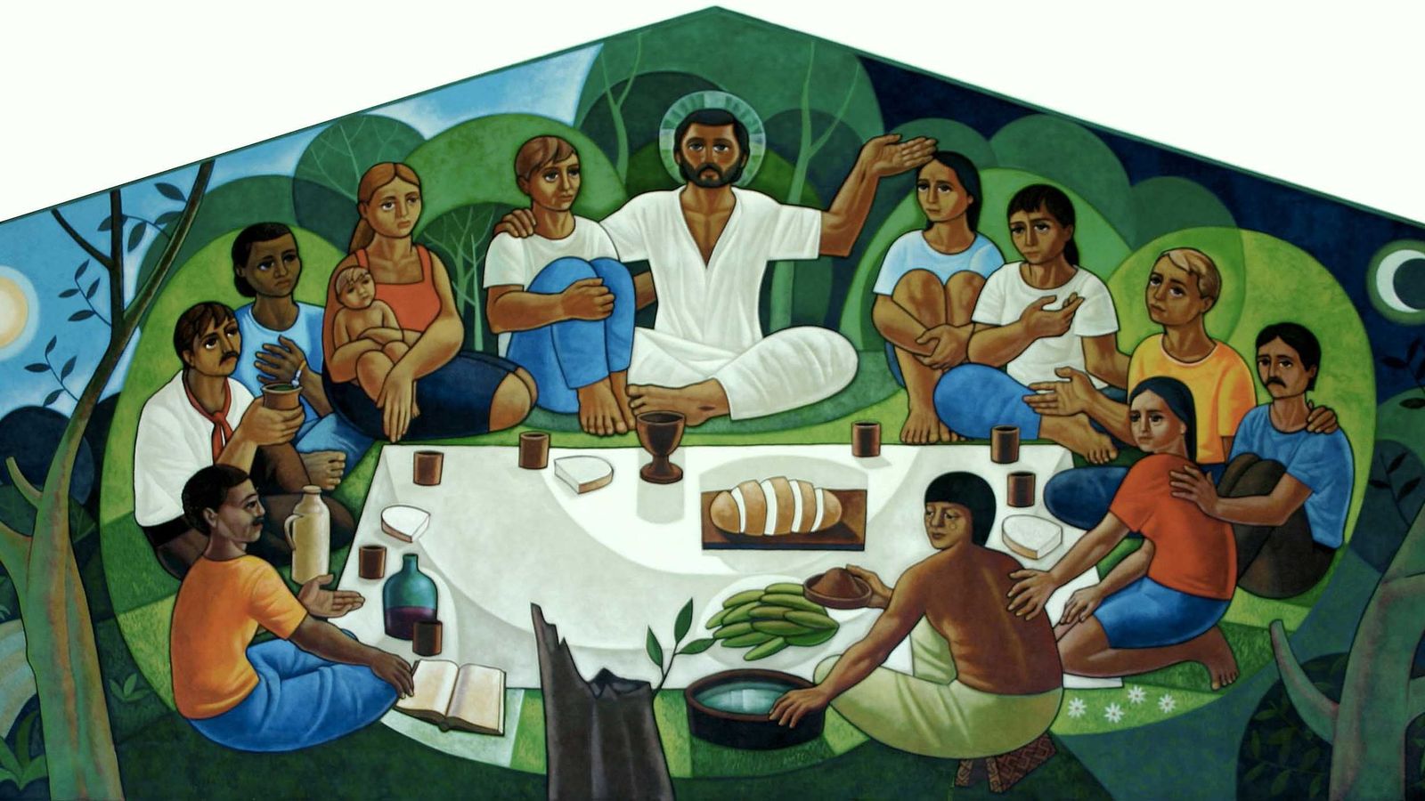 En la Cena ecológica del Reino