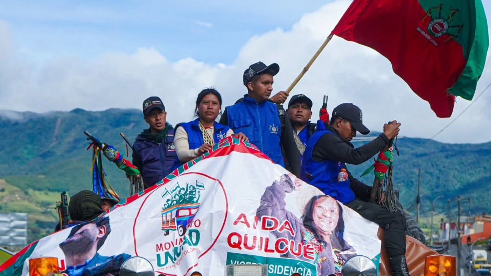 Carovana movimiento indigena CRIC