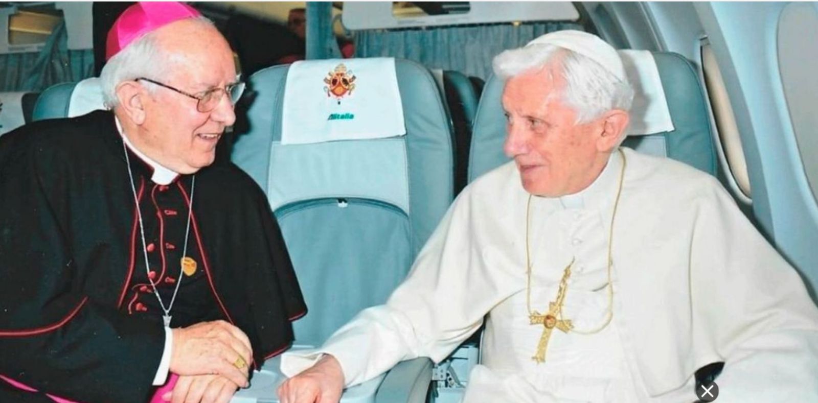 Monseñor Félix y Benedicto XVI