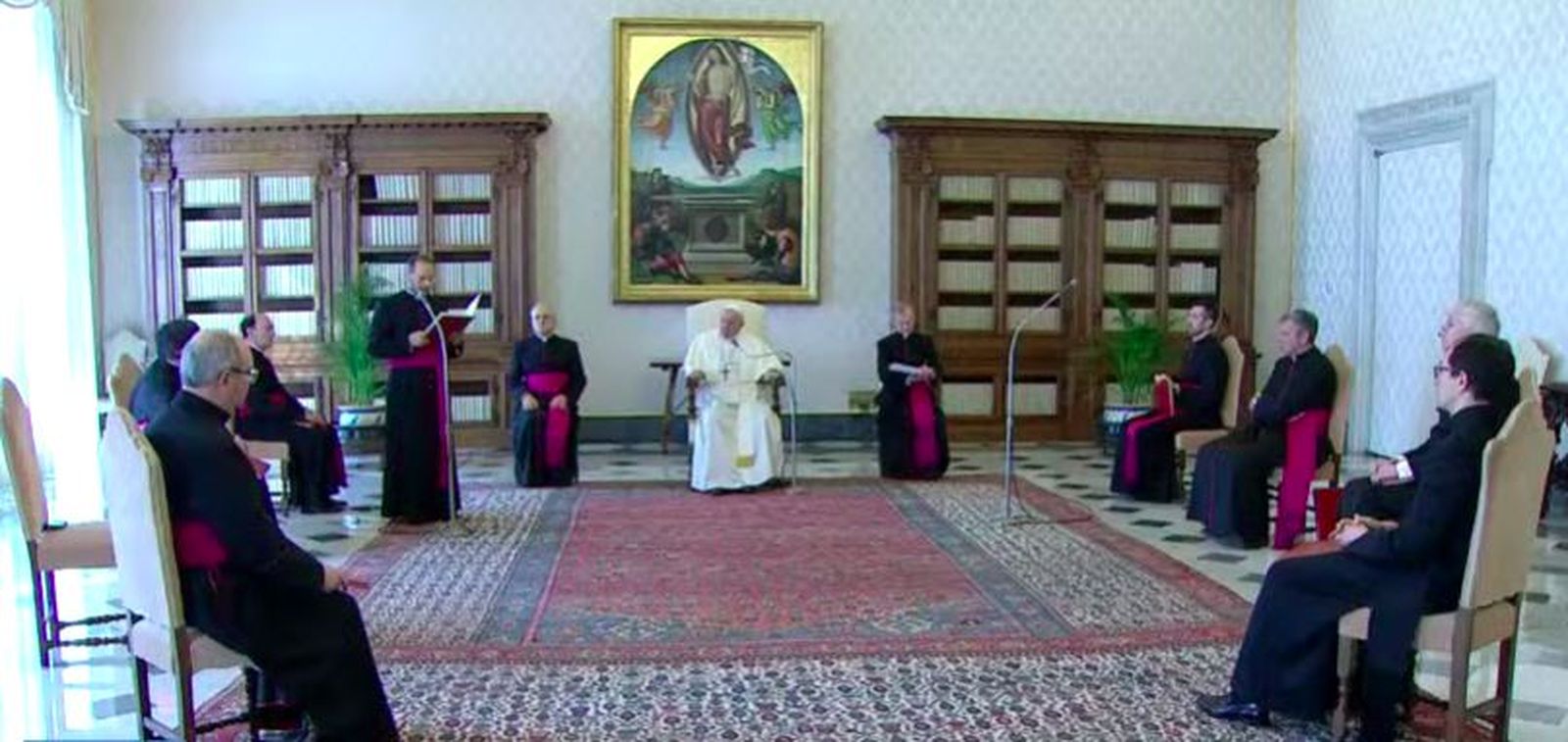 Audiencia con el Papa