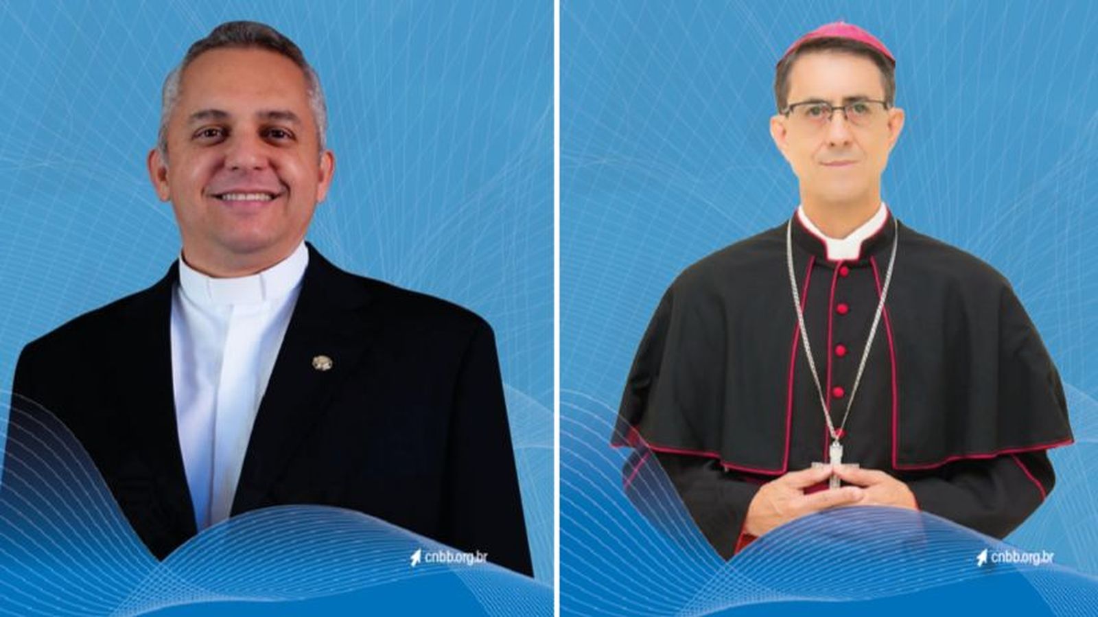 Padre Eugenio Barbosa Martins y Mons. José Benedito Campos