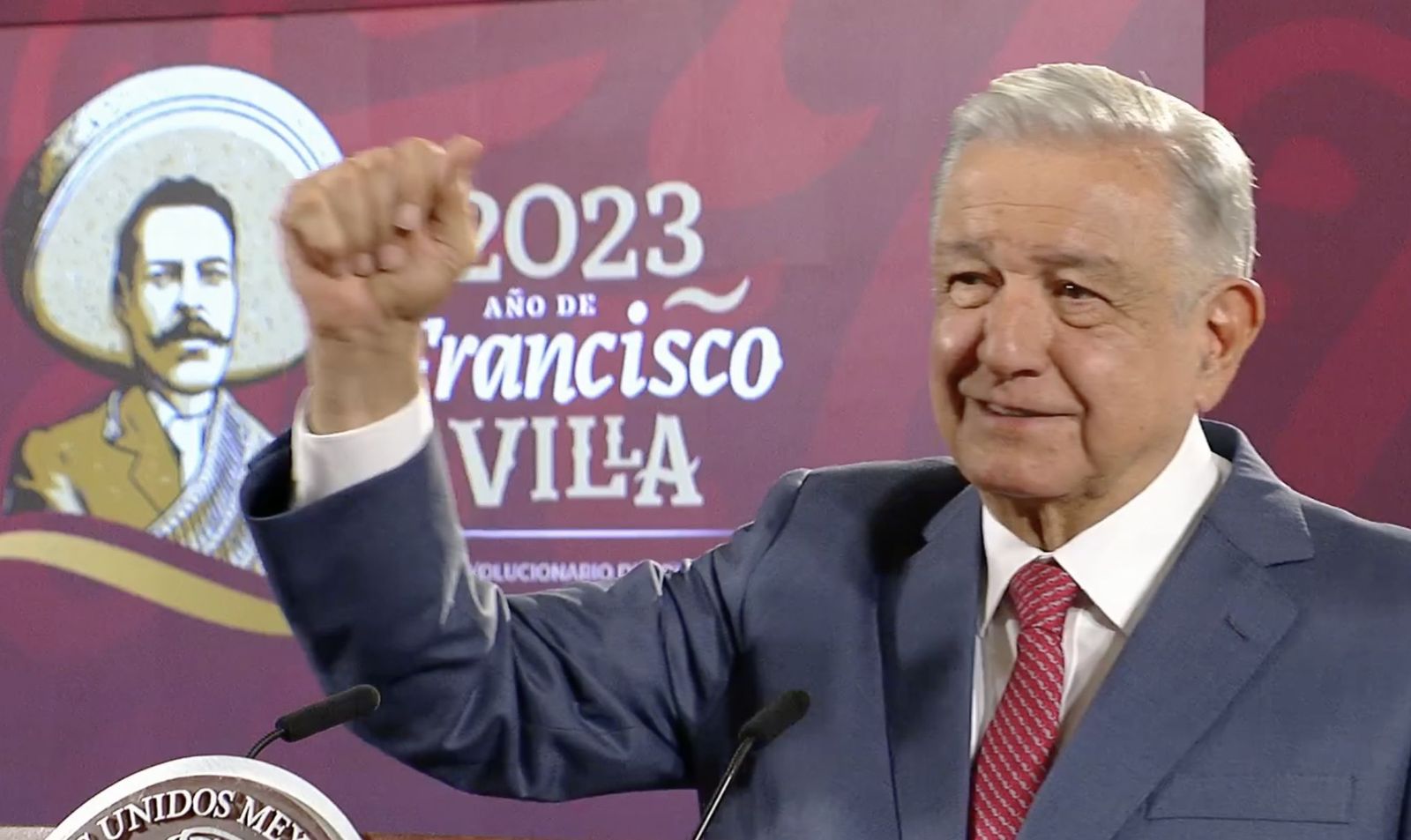 AMLO, hoy, en rueda de prensa