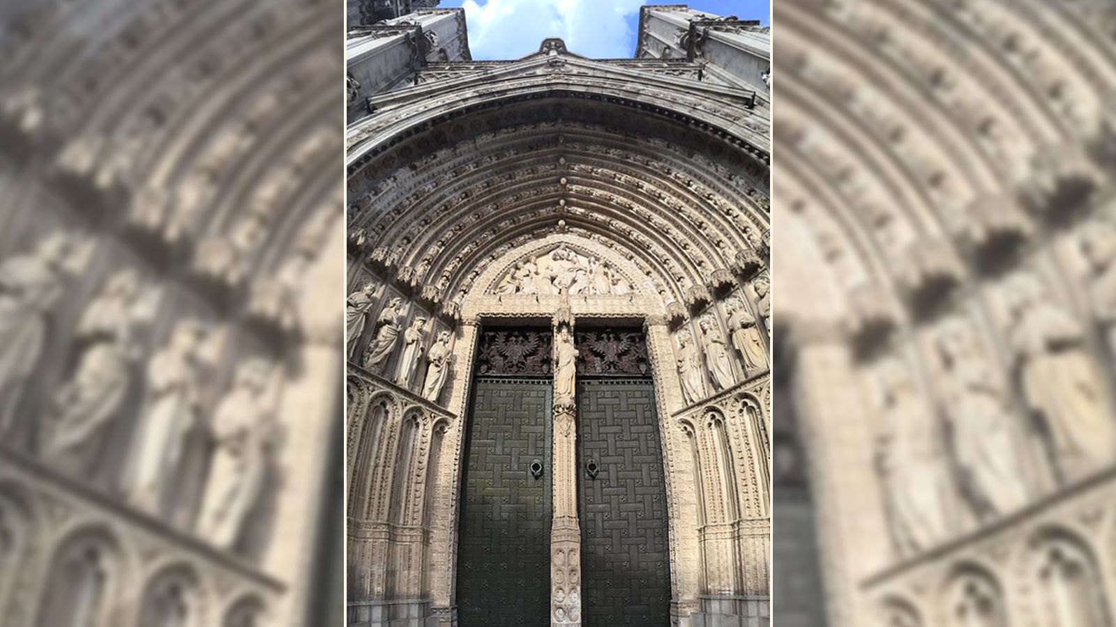 Puerta de los Reyes de la catedral de Toledo