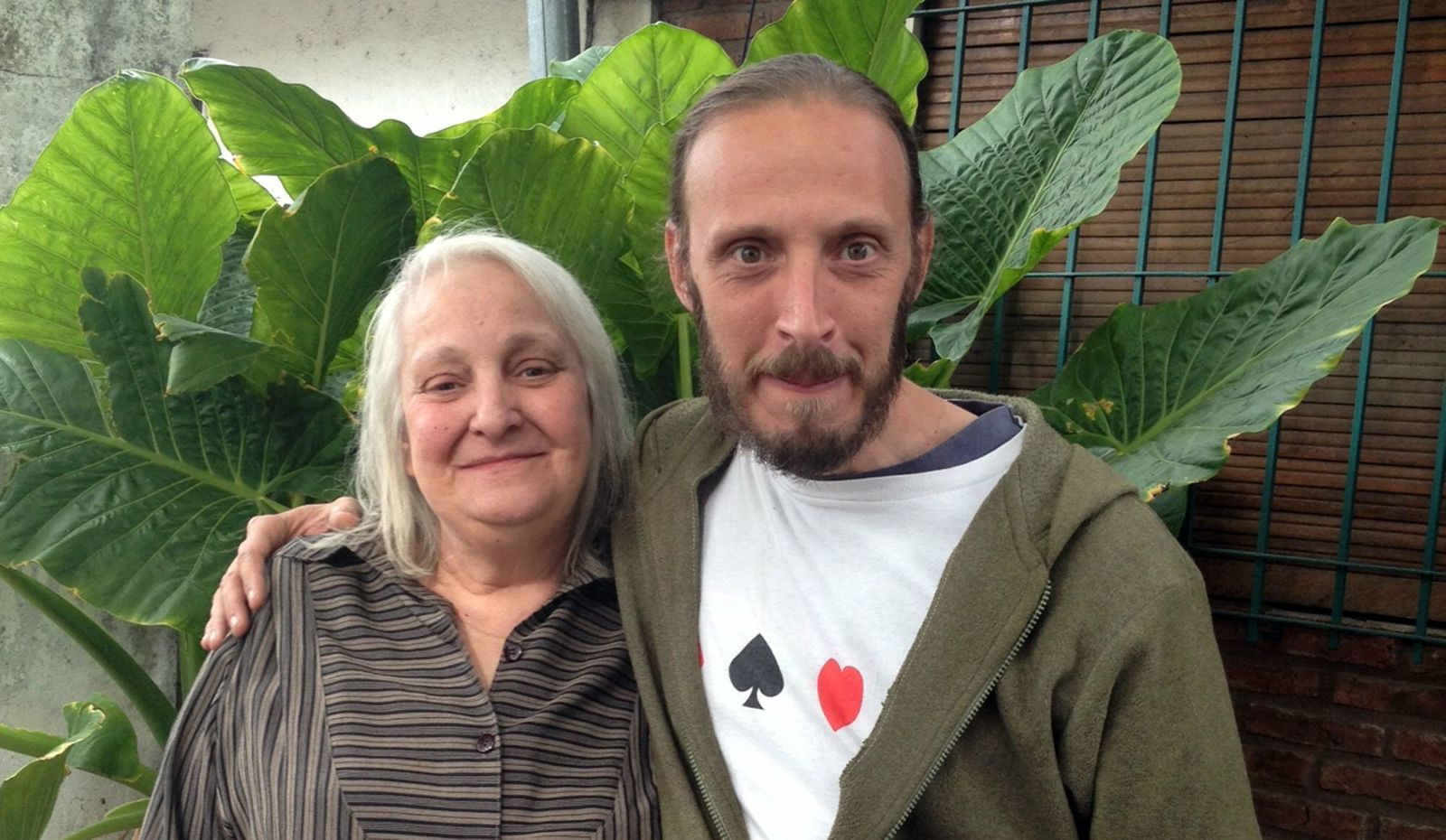 María Elena Bergoglio y su hijo Jorge