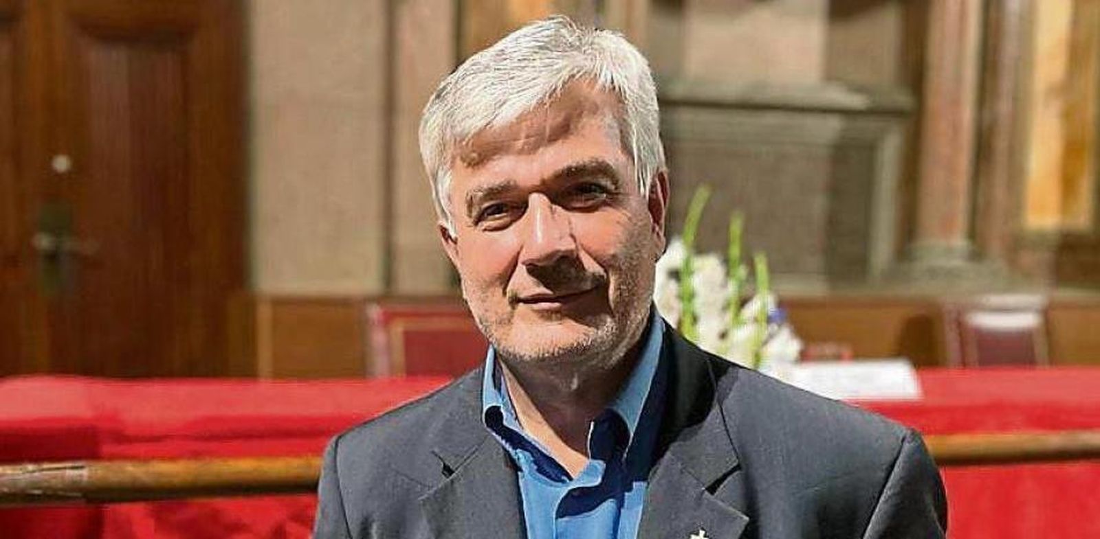 El consultor de la Secretaría General del Sínodo de los Obispos, durante su visita a Barcelona.