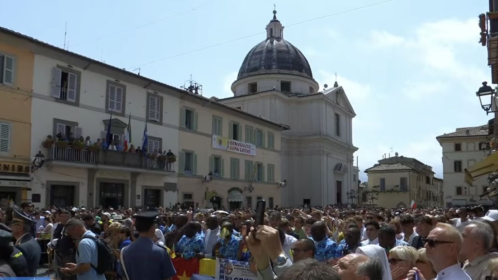 Angelus con el Papa en Castel Gandolfo
