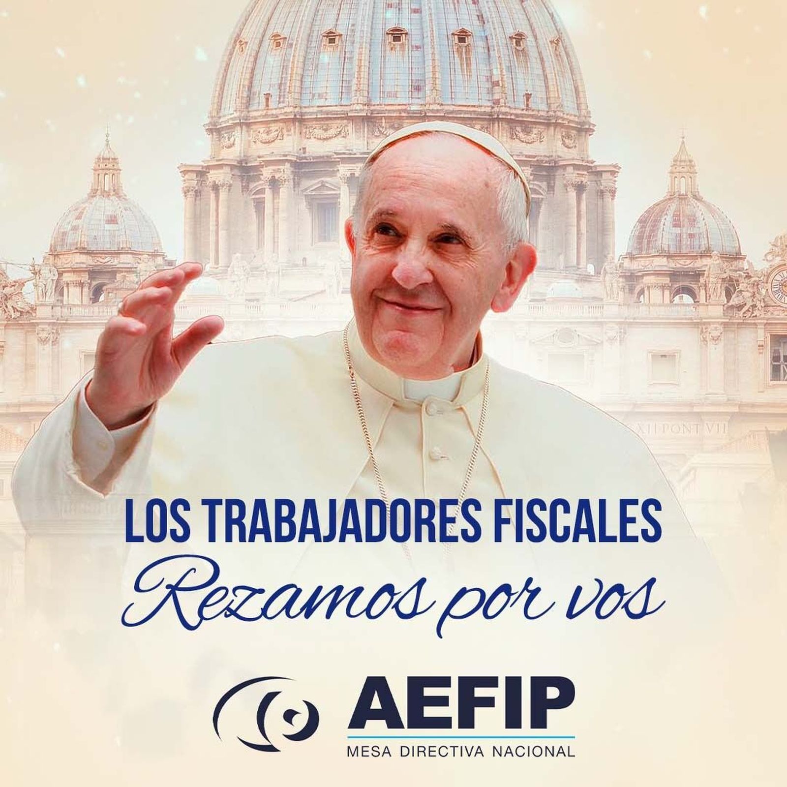 Los trabajadores fiscales de Argentina, con Francisco