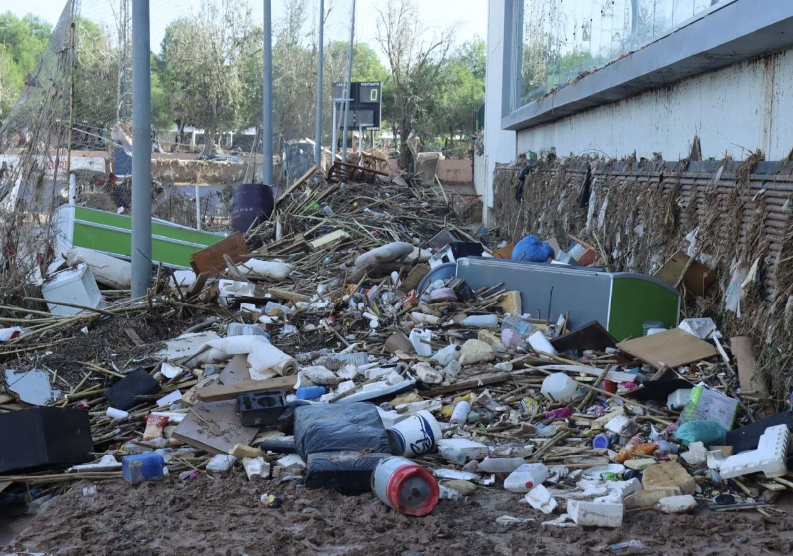 Estadio de El Terrer, en Paiporta