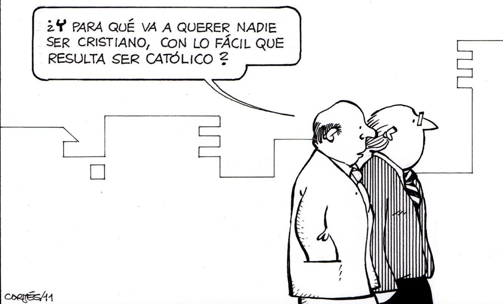 Lo fácil que resulta ser católico