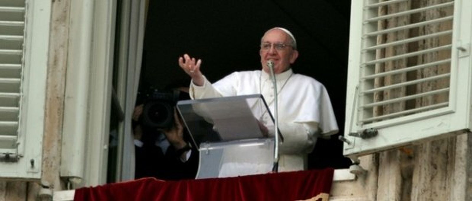 Francisco, hoy, en el Angelus