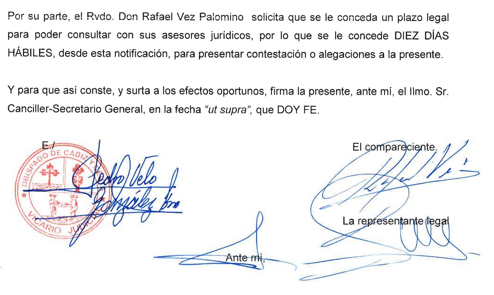 Proceso contra Rafael Vez