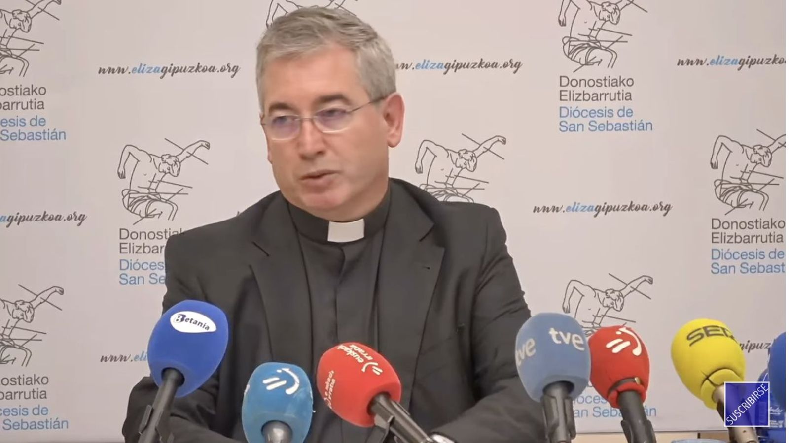 Fernando Prado, durante el anuncio de su nombramiento