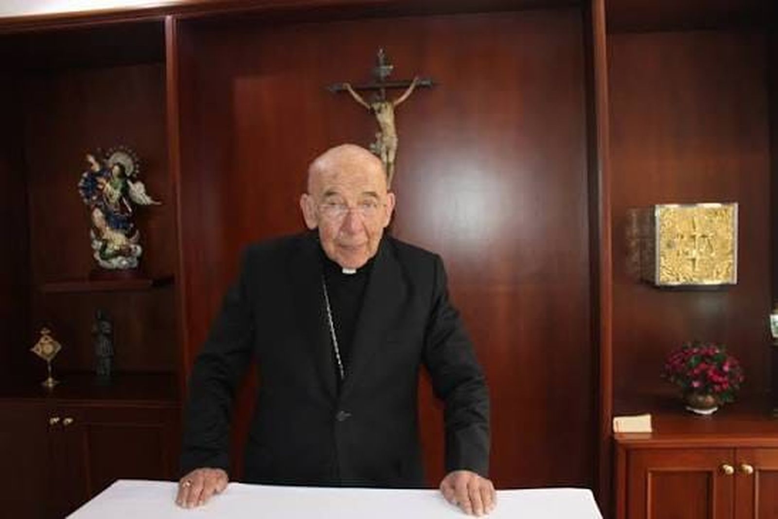 Gabriel Romero Franco obispo emérito de Facatativá