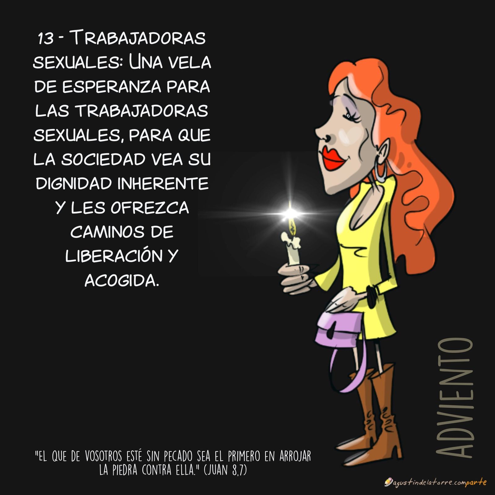 13/24. Una vela de esperanza para las trabajadoras sexuales…