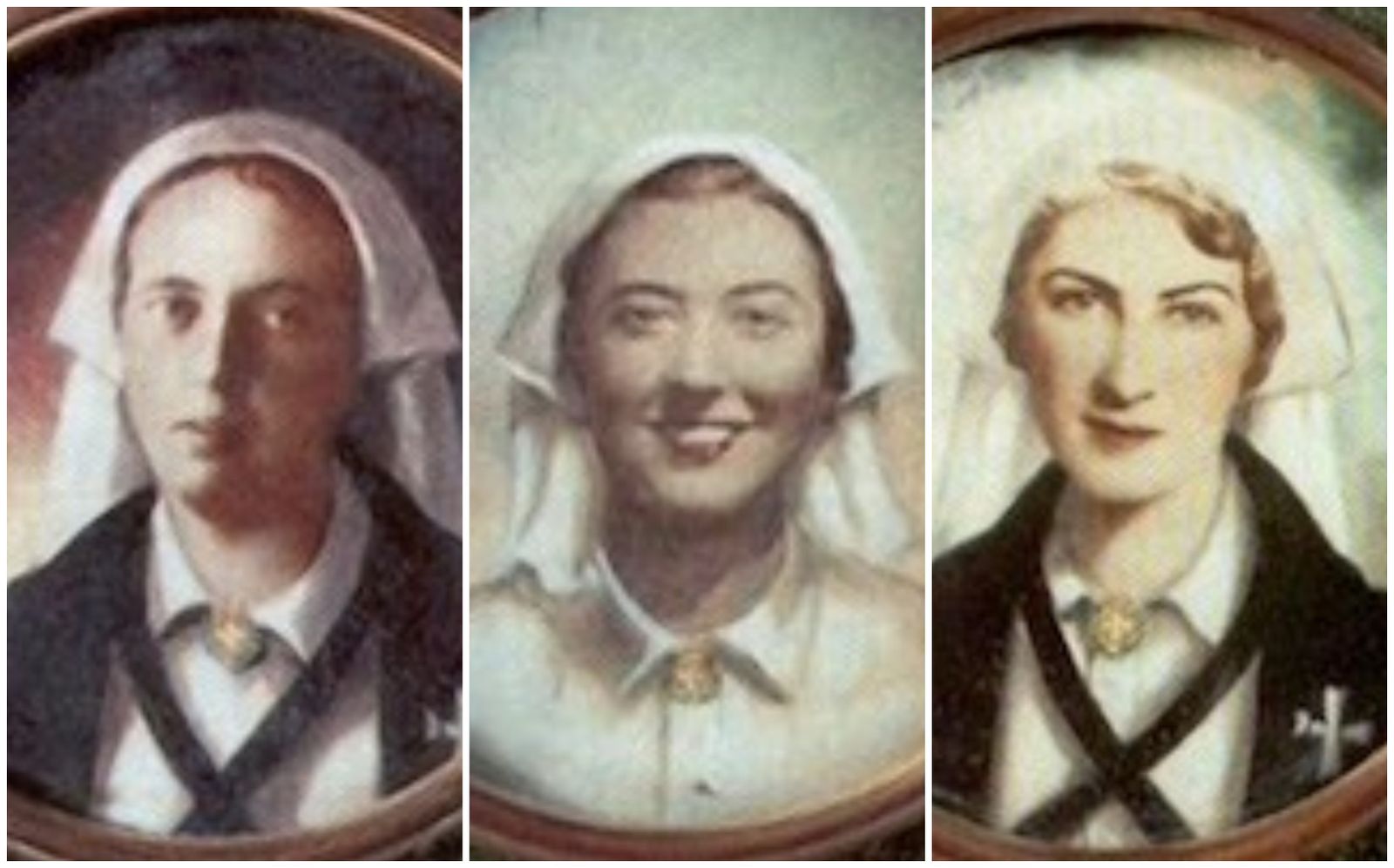 De izquierda a derecha, Octavia Iglesias Blanco, Olga Pérez Monteserín Núñez y Pilar Gullón Iturriaga