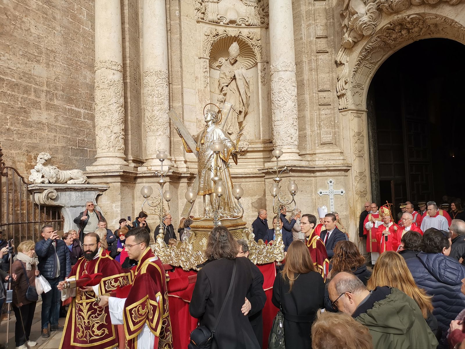 Procesión de la fiesta de San Vicente mártir