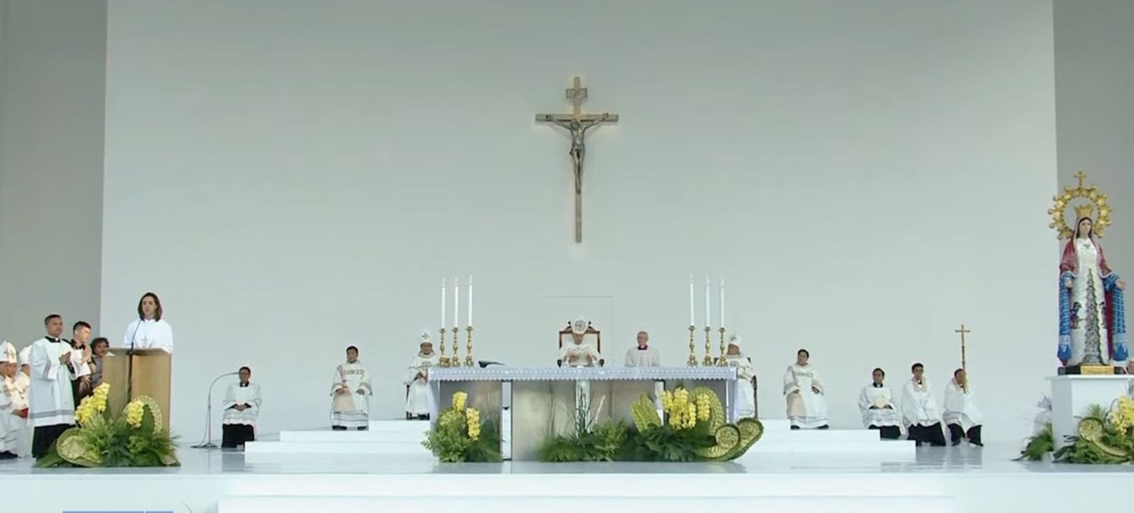 Misa papal en Yakarta