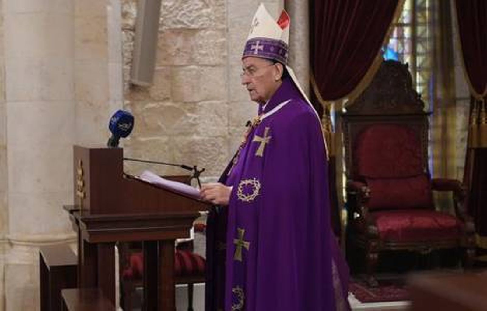 El Patriarca maronita Rai