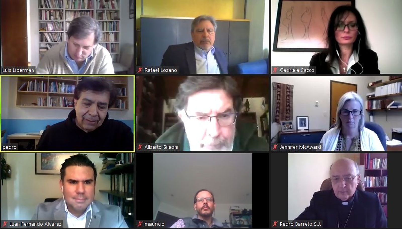 Participantes en el Foro del Agua