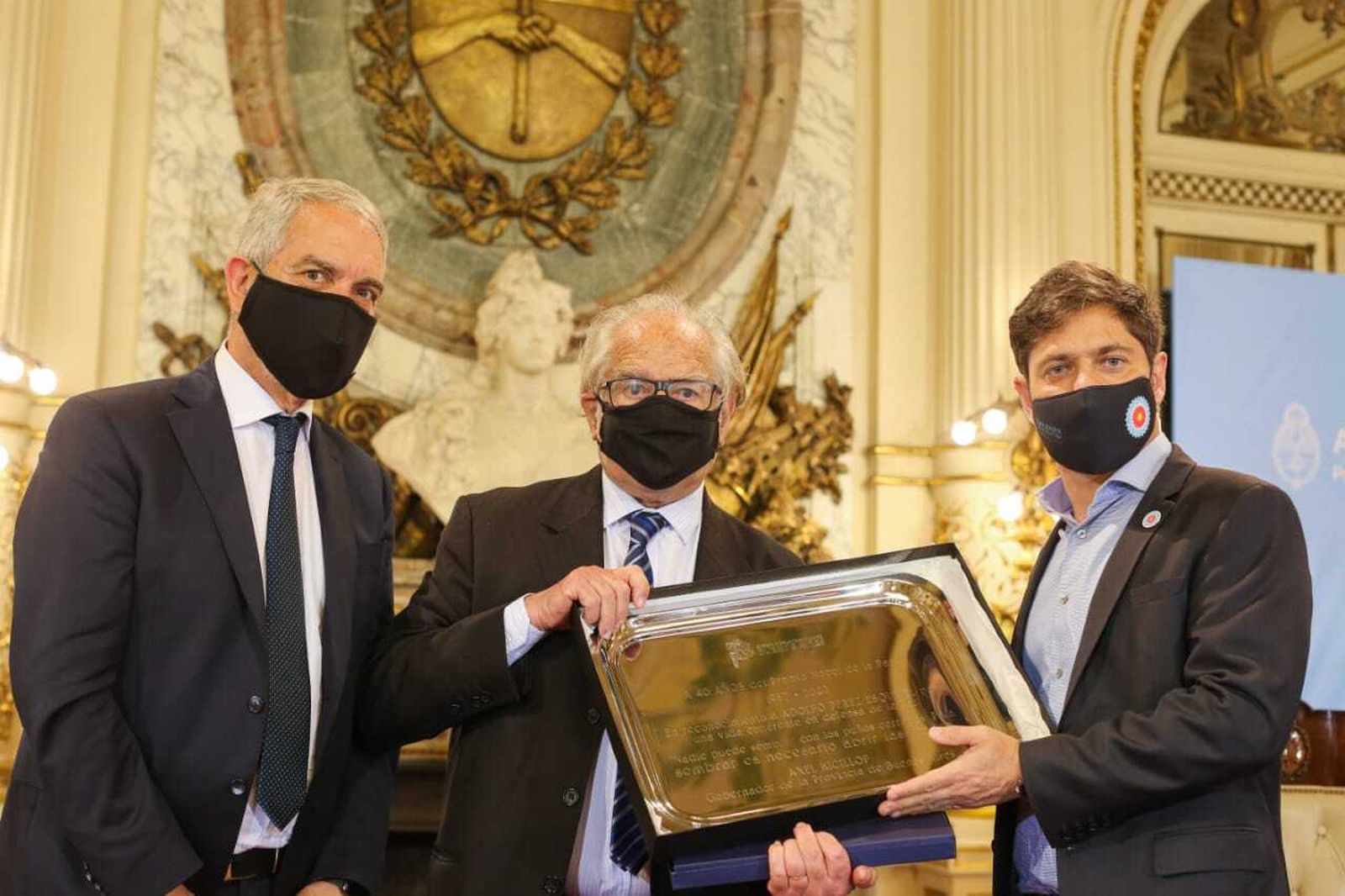 Homenaje a Pérez Esquivel por los 40 años de su Nobel