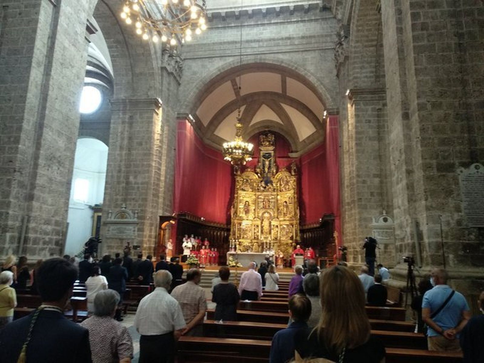Funeral en la catedral de Valladolid