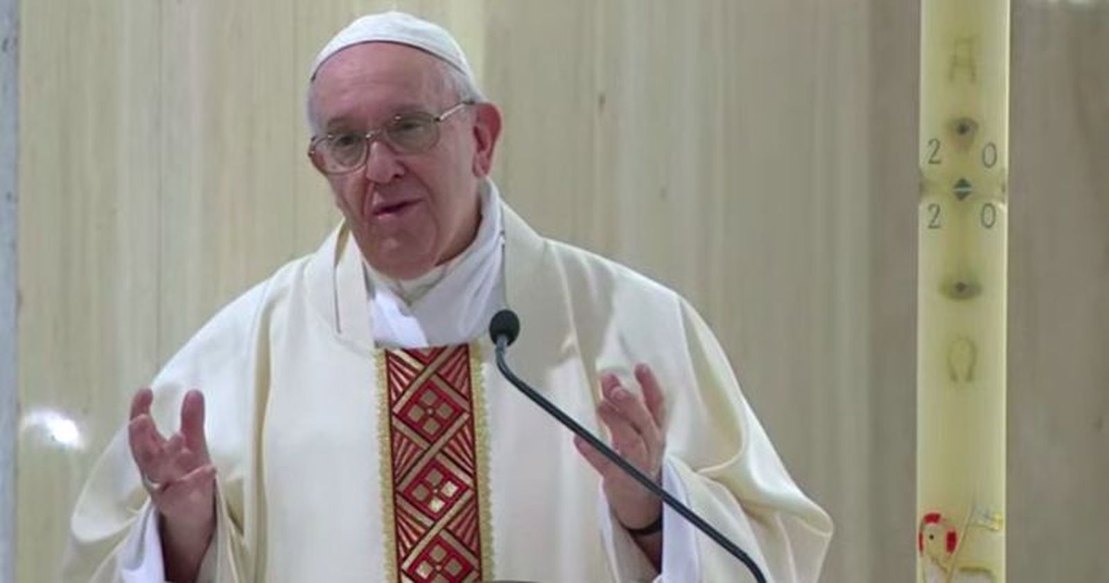 Francisco: “La doctrina no es una cosa estática”