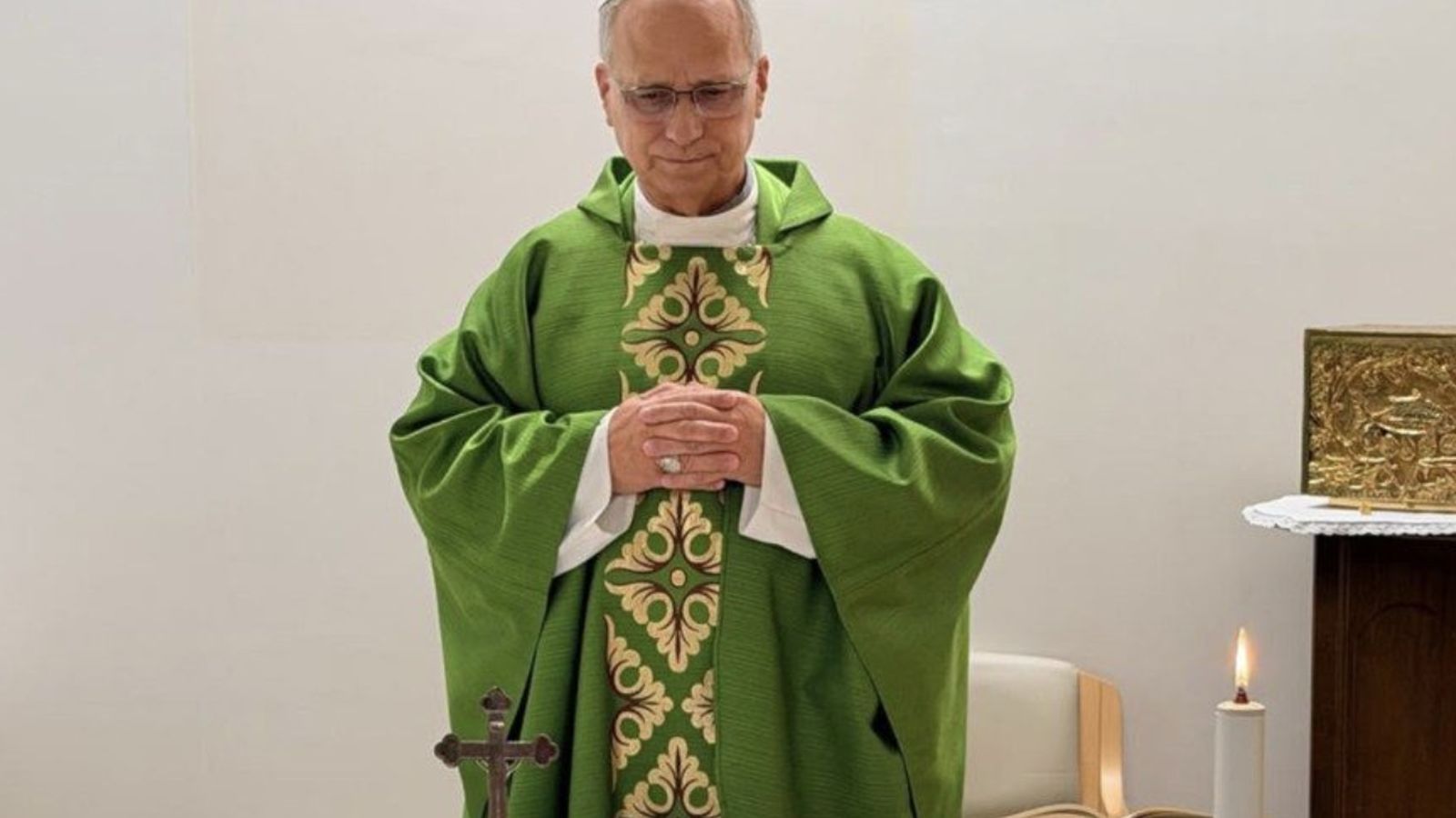 El Papa, en la misa que presidió en el Gemelli durante su convalecencia