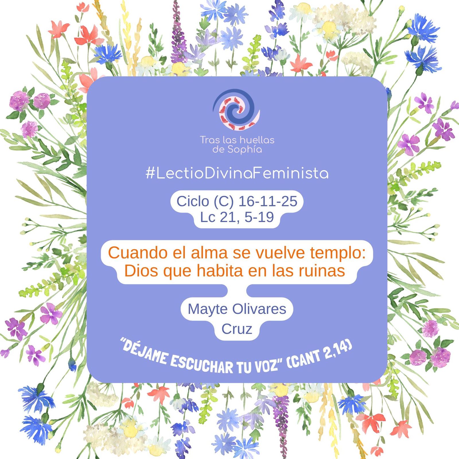 Cuando el alma se vuelve templo: Dios que habita en las ruinas