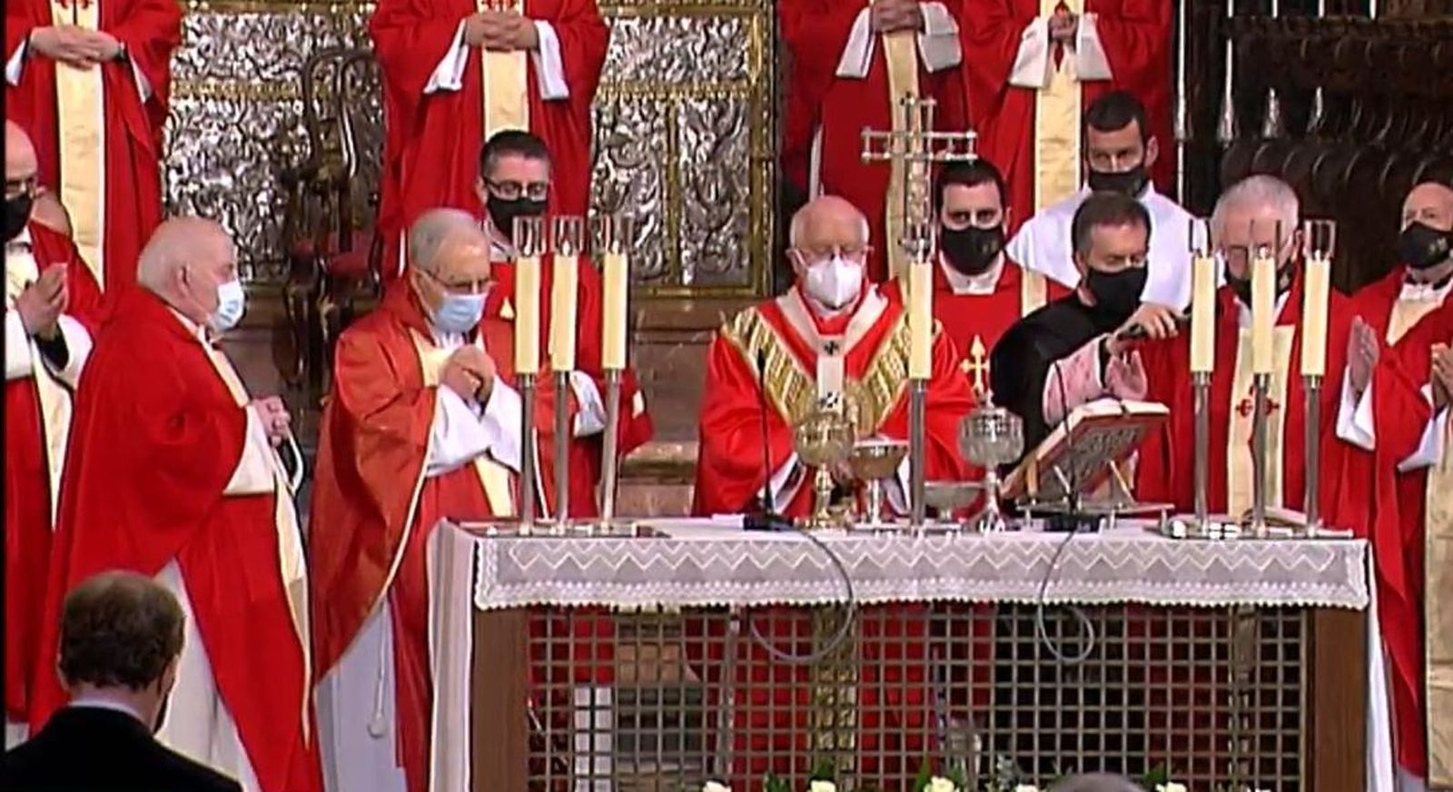 Concelebrantes Santiago