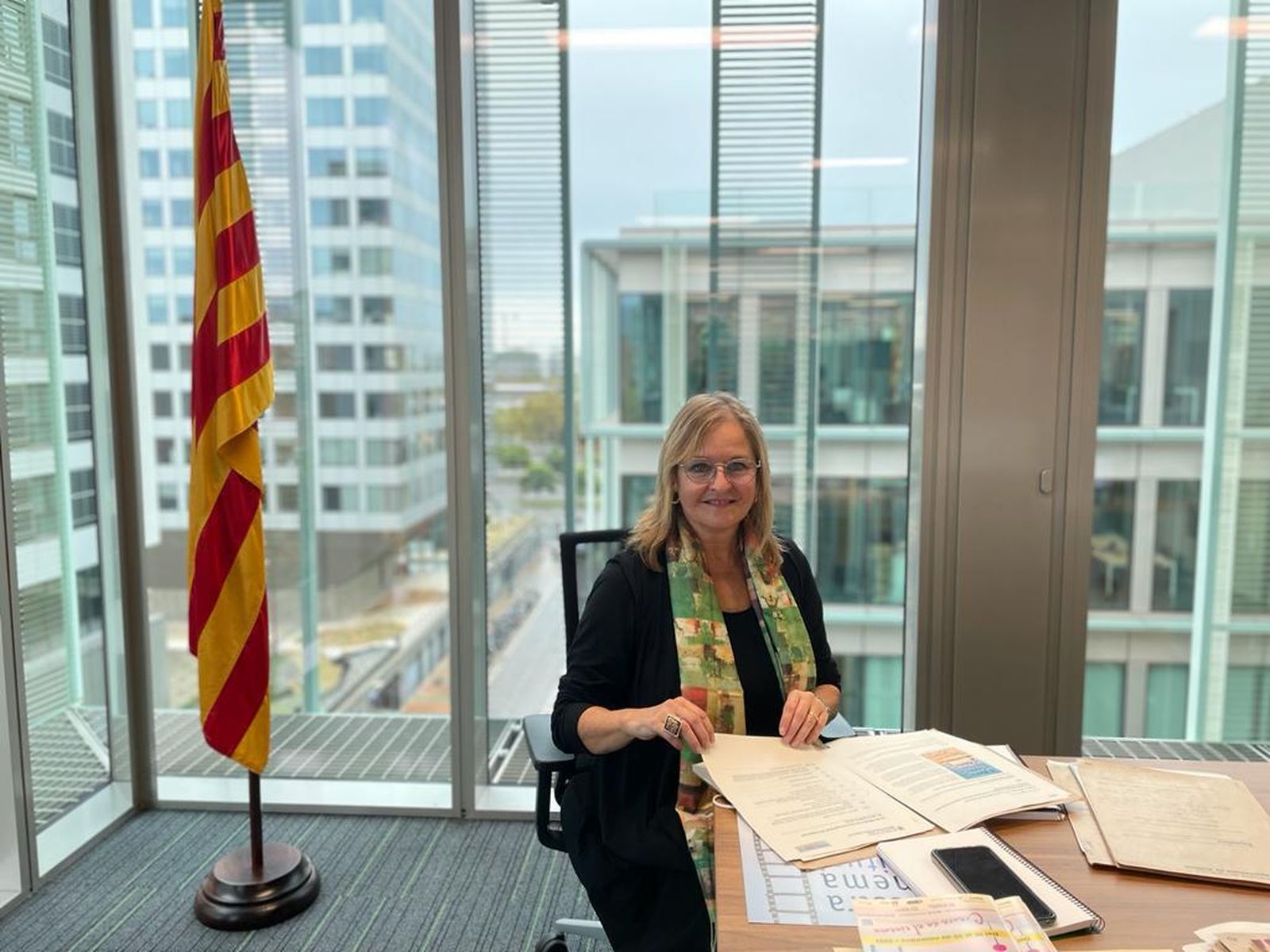 Yvonne Griley, directora de Asuntos Religiosos de la Generalitat.