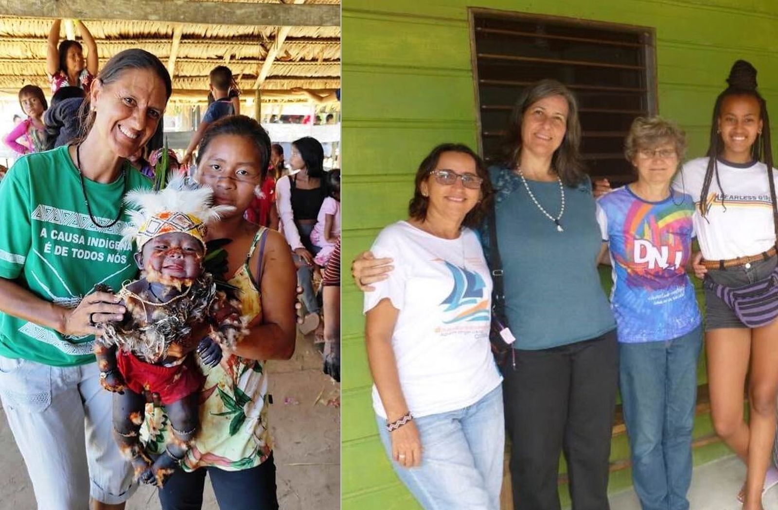 Verónica Rubí y Marta Barral